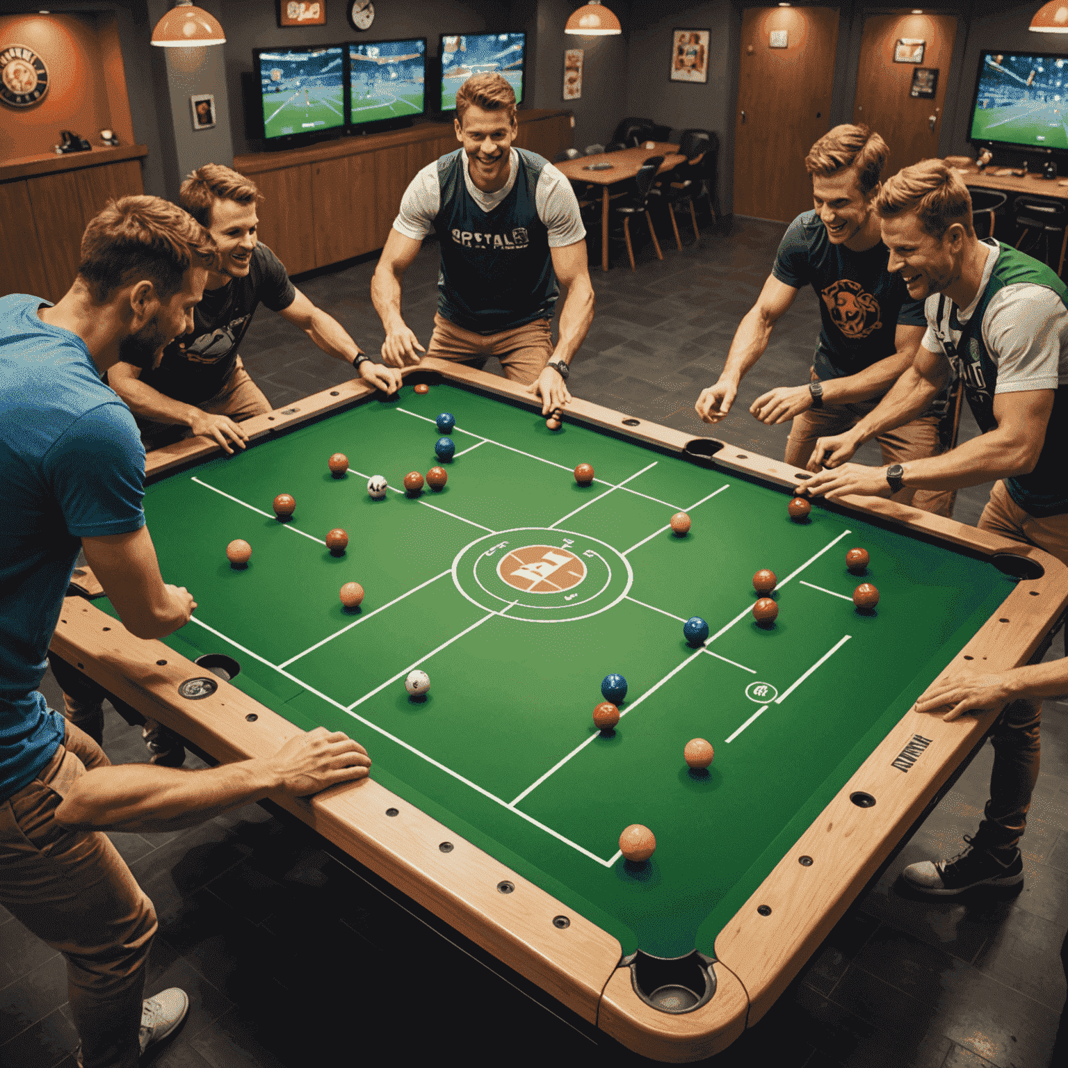 Jugadores disfrutando de una partida de Bouncify, mostrando la diversión y la estrategia del juego